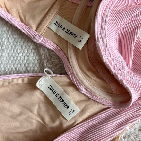 Zulu & Zephyr dusty pink bikini - Picture 3 of 4